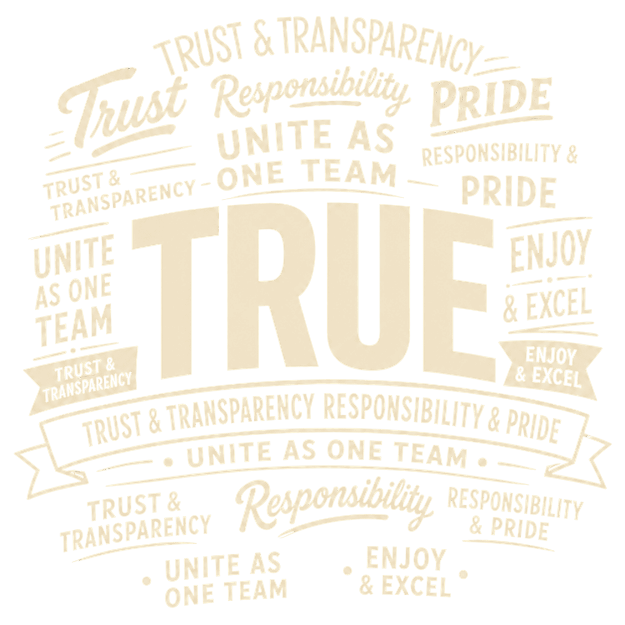 TRUE Logo Stickers